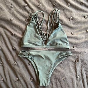 SHEIN teal swimsuit. Size large.